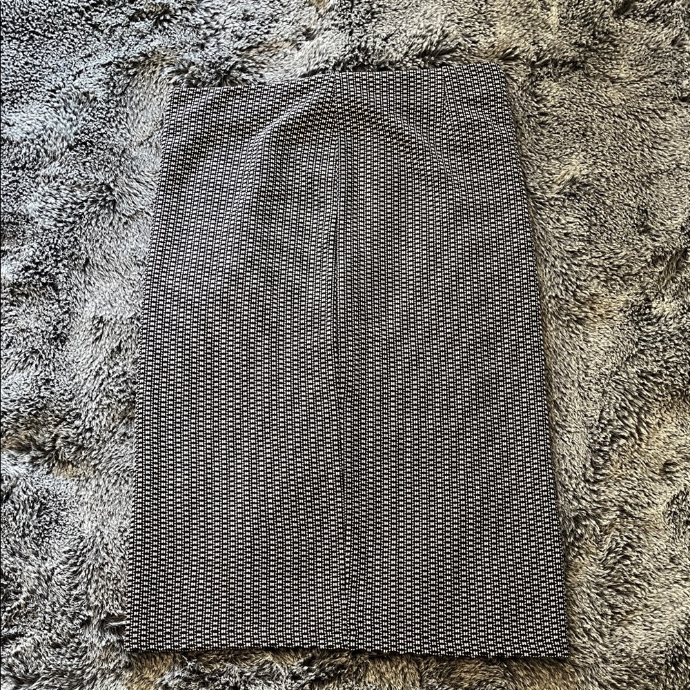 Classic Black and White Women's Skirt